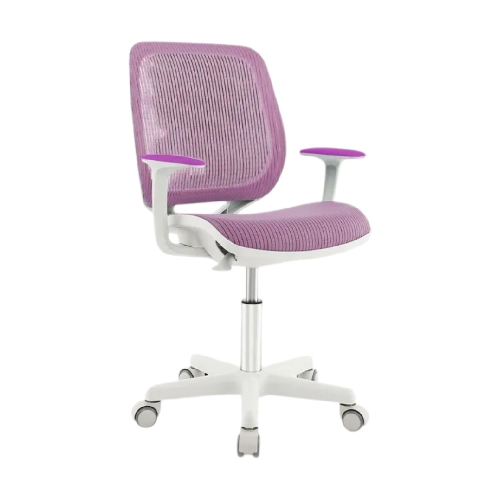 **Chaise de bureau ergonomique avec accoudoirs, design moderne et revêtement en maille respirante**